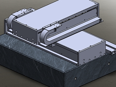 兩軸直線模組大理石平臺(tái)
